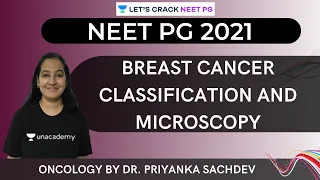 BREAST CANCER Classification and Microscopy l NEET PG 2021 | Let's Crack NEET PG | Dr. Priyanka