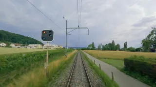 Führerstandsmitfahrt Seelinie Bodensee St.Gallen - Schaffhausen PART 3/4