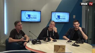 Riga Stand Up Артур Крахмалев, Денис Иванов и Антон Герасимов в программе "Утро на Балткоме" #MIXTV