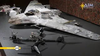 "Загроза з неба": виставка уламків іранських дронів
