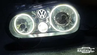 Custom headlights Golf 4 - [andre.lux]