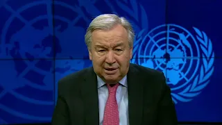 Video message by UN Secretary General at the WGIII AR6 press conference