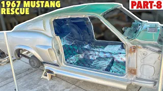 (Part-8) 1967 Shelby GT500 Project BETSY Mustang Fastback - Fixing SHADY SHOP work - Replica Build