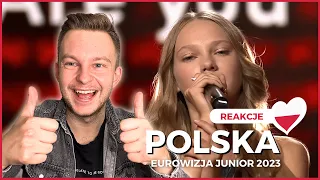 EUROWIZJA JUNIOR 2023: POLSKA 🇵🇱 | Maja Krzyżewska - I Just Need a Friend | REAKCJE