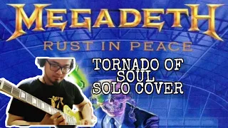 Megadeth - Tornado of Souls (solo cover by eszjujut)