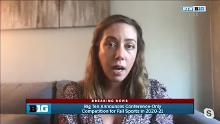 Nicole Auerbach on Conference-Only Schedule in 2020-21 Fall Season | Big Ten Athletics