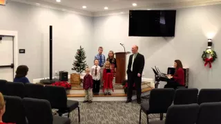 "O Come All Ye Faithful" children's choir