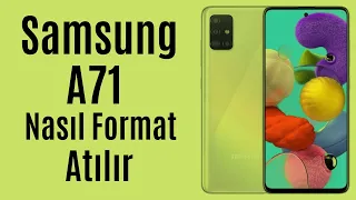 Samsung A71 Nasıl Format Atılır - Hard Reset