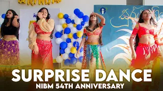 NIBM 54th Anniversary Surprise Dance  💃