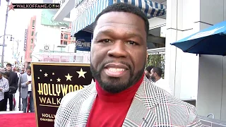 CURTIS 50 CENT JACKSON HONORED WITH HOLLYWOOD WALK OF FAME STAR