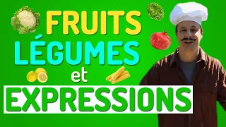 Expressions en Français avec des FRUITS et des LÉGUMES | VOCABULAIRE FRANÇAIS