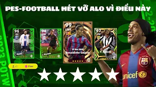 PES-FOOTBALL HÉT "VỠ ALO" TRONG NGÀY SĂN RONALDINHO ĐẦY CẢM XÚC || eFootball 2023 || pEsfootball