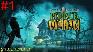 MYSTERY CASE FILES RETURN TO RAVENHEARST (No Hints Used) : PART 1