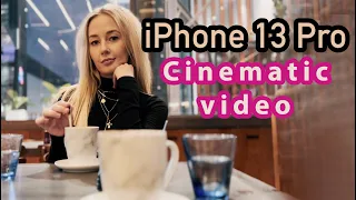 iPhone cinematic mode video test - Apple ProRes color graded