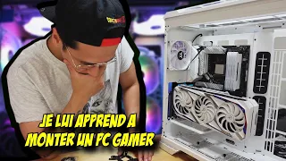 [JE LUI APPREND A MONTER UN PC GAMER] Full white + RTX 3080 Gundam