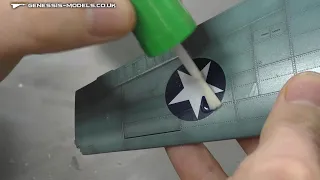 How To Ues Mr Mark Softer : Building The HobbyBoss TBF-1C Avenger 1/48 Scale : Episode.13