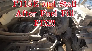 2011-2022 Ford F150 5.0l P115E and Stalling After Fuel Fill Up FIX!!