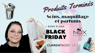 PRODUITS TERMINÉS 🗑 : soins, maquillage et parfums (novembre 2023) + Bons Plans BLACK FRIDAY