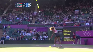 S. Williams (USA) v Azarenka (BLR) Women's Tennis 1st Round Replay - London 2012 Olympics