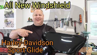 New Windshield For The Harley Davidson Sport Glide