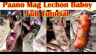 HOW TO ROAST WHOLE 50KG PIG FILIPINO STYLE | PAANO MAG LECHON BABOY FULL TUTORIAL