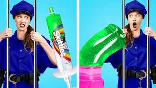 HOW TO SNEAK MAKEUP INTO JAIL || Clever Sneaking Ideas, Girly Hacks by Crafty Panda Bubbly