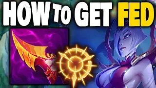 How to get FED and CARRY on Elise Jungle  | Elise Jungle League Season 14