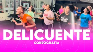 Delicuente @NattiNatasha @ChimbalaHD @jeyone4296 | Ritmos Zabott (coreografia fácil)