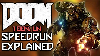 DOOM (2016) 100% Ultra Nightmare Speedruns Explained