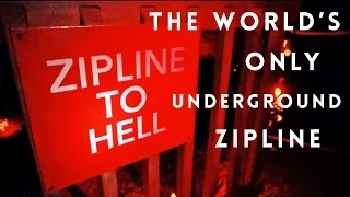 Underground Zip-line - Mega Cavern in Louisville, Kentucky