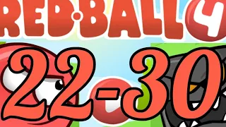 Red Ball 4 Level 22 23 24 25 26 27 28 29 30 Deep Forest Android Walkthrough Gameplay Solution