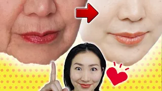 Remove Nasolabial Folds and Wrinkles around Mouth in 3 weeks With Gentle Massage & Easy Exercises