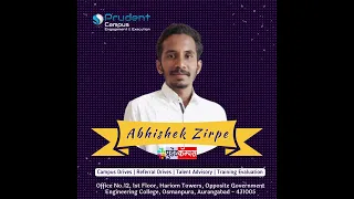 Abhishek Zirpe placed in 𝗜𝗻𝗳𝗼𝘀𝘆𝘀 !