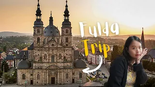 Day trip to Fulda | Travelling by Train in Germany | Walk around in the City