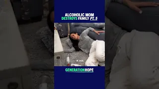 Alcoholic Mom DESTROYS Family PT 5 (swipe for PT 6) #shorts #generationhope