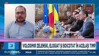 Expert, despre momentul Șoșoacă-Zelenski din Parlament: "România își face o imagine proastă"