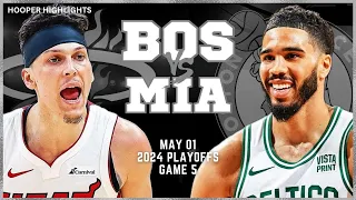 Boston Celtics vs Miami Heat Full Game 5 Highlights | May 1 | 2024 NBA Playoffs