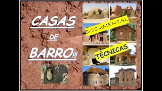 CASAS DE BARRO,🏠BIOCONSTRUCCIÓN,PERMACULTURA🏡(Documental:El Barro,Las Manos,La Casa/Jorge Belanko)