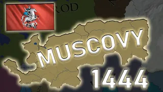 What if Muscovy Blessed in 1444 - Eu4 Timelapse