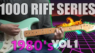 40 Best 80s Guitar Riffs - Vol 1 (4K)