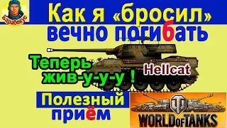 КАК НОВАЯ ТАКТИКА ПОВЫСИЛА МОЮ СТАТУ за 30 БОЁВ в WORLD OF TANKS на примере Hellcat - Хелкат wot