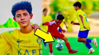 Cristiano Ronaldo Jr CRAZY Skills for Al Nassr that SHOCKED the World 2023