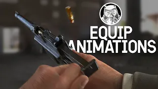 All Weapons Equip Animations