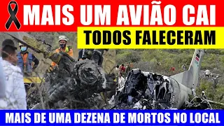 NINGUÉM SOBREVIVEU: Mais um AVIÃO ACABA DE CA1R e TR1STE notícia chega. MEU DEUS, QUE TR1STEZA!