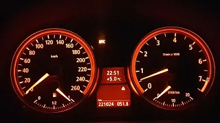 BMW 325i e91 218hp Acceleration 0-230 km/h