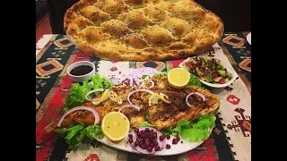 Pыбный шашлык (Balıq kababı)