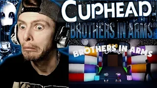 Vapor Reacts #630 [SFM] CUPHEAD FNAF SONG ANIMATION "Brothers In Arms" by GreenFanAnimator REACTION