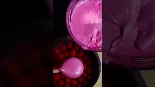 Strawberry pudding!! 🍓🍓#villagecooking| Poorna-The nature girl #cooking