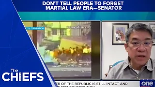 Pimentel shares insights on differing views about the Marcos Sr. iron rule