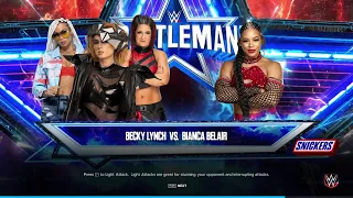 The Showdown of Champions: Becky Lynch vs Bianca Belair #rx580 #beckylynch #biancabelair